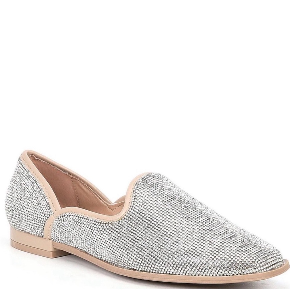 [NEW w/BOX] Chelsea & Violet - Leone Crystal loafer